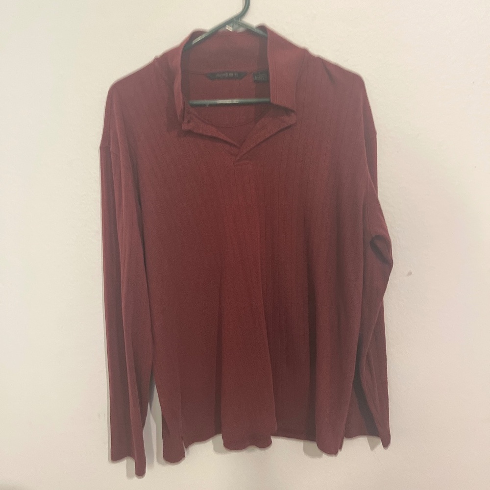 Long sleeve shirt that’s cozy! Sweater?